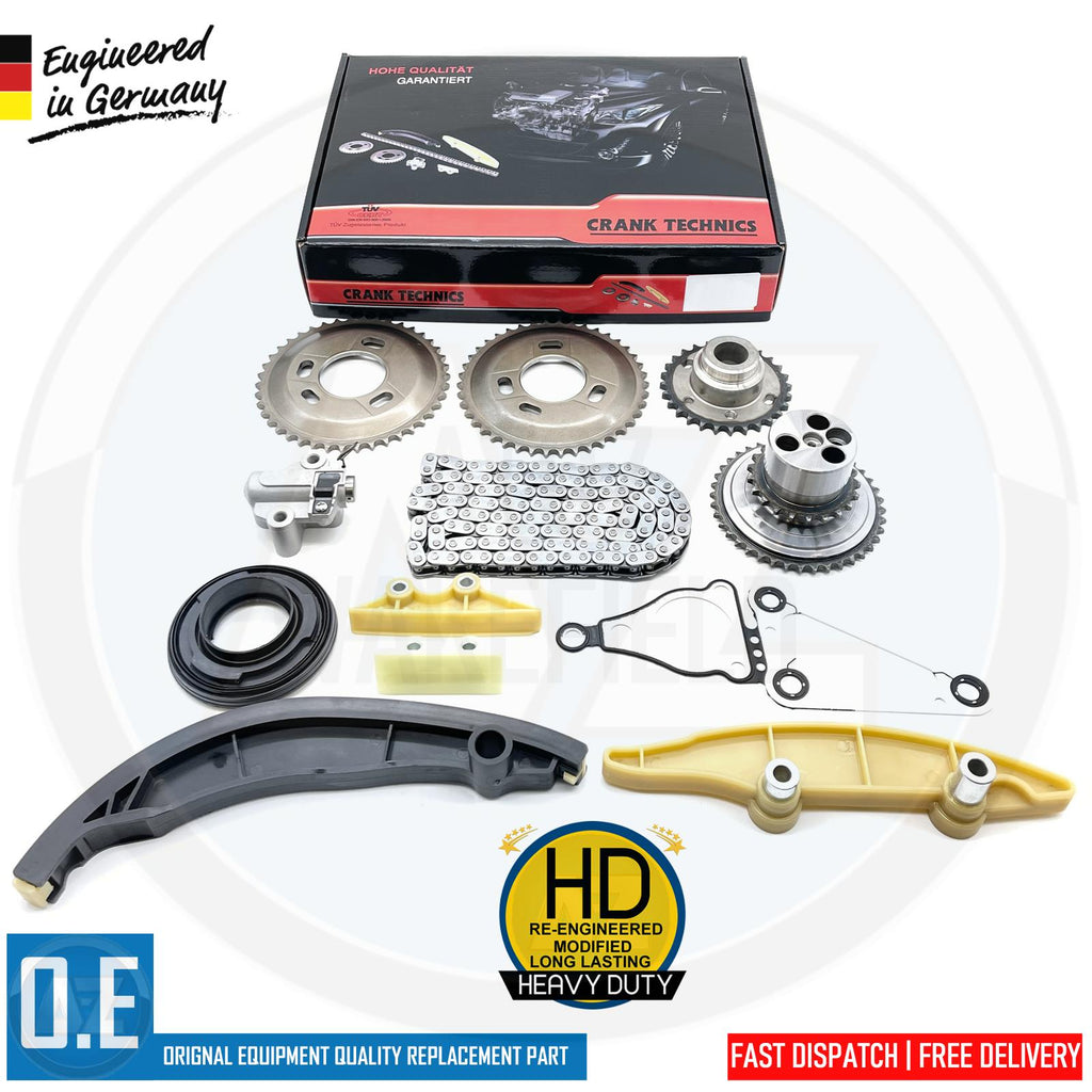 FOR FORD RANGER 3.2 TDCI TKE 2011- SAFA DIESEL ENGINE TIMING CHAIN KIT UPRATED