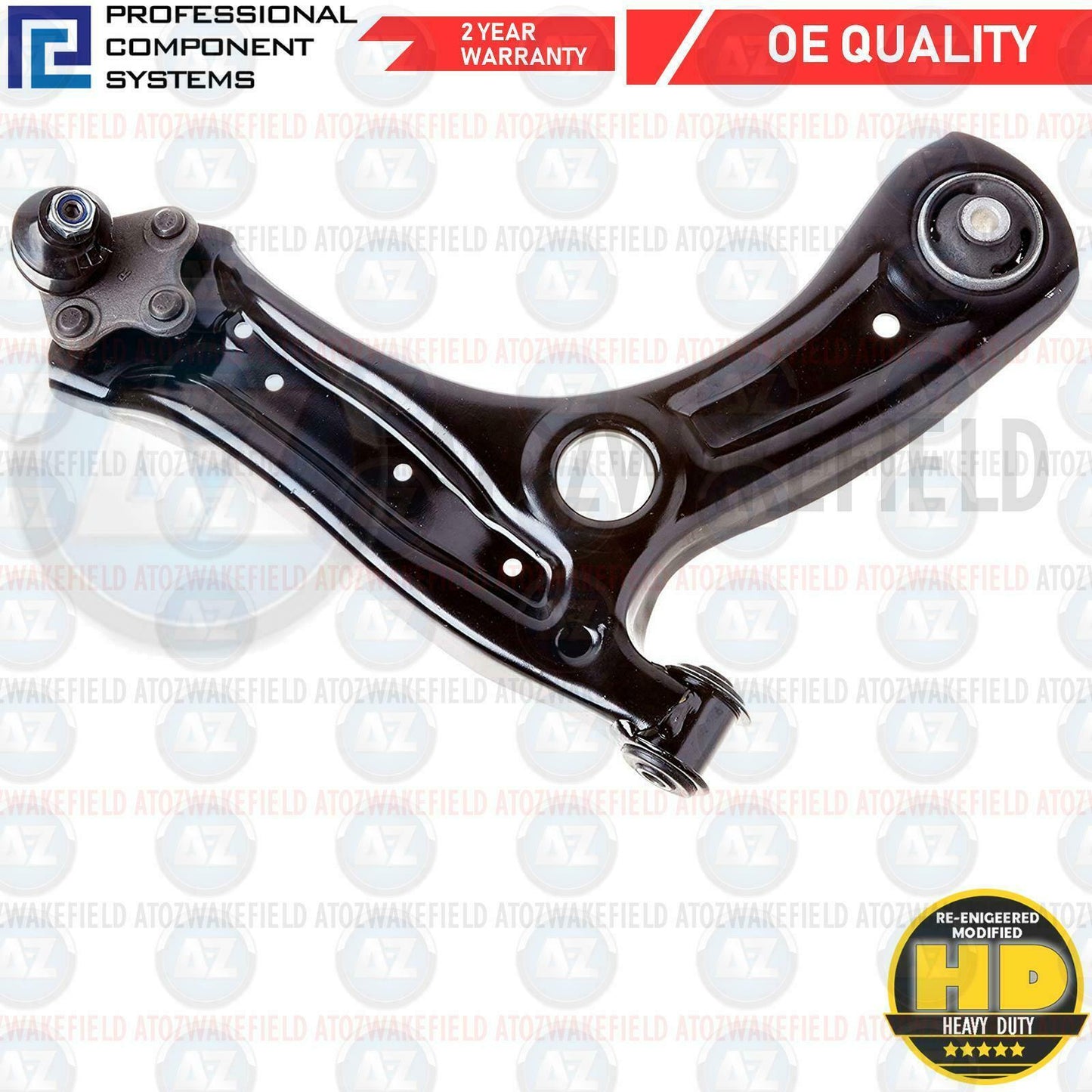 FOR AUDI A1 VW POLO FRONT LEFT RIGHT SUSPENSION WISHBONE CONTROL ARMS PAIR LH RH