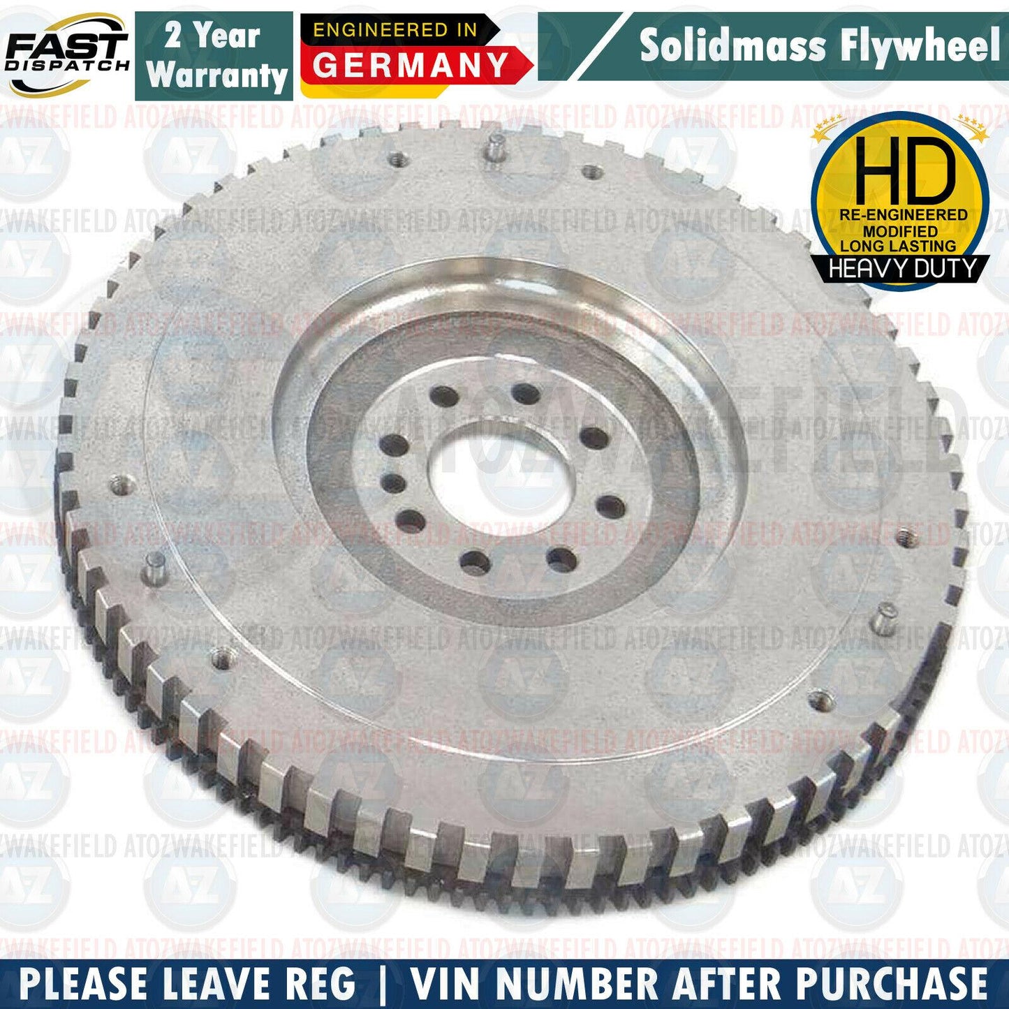 FOR FABIA OCTAVIA 1.9 TDi DUALMASS TO SOLIDMASS FLYWHEEL CONVERSION CLUTCH KIT