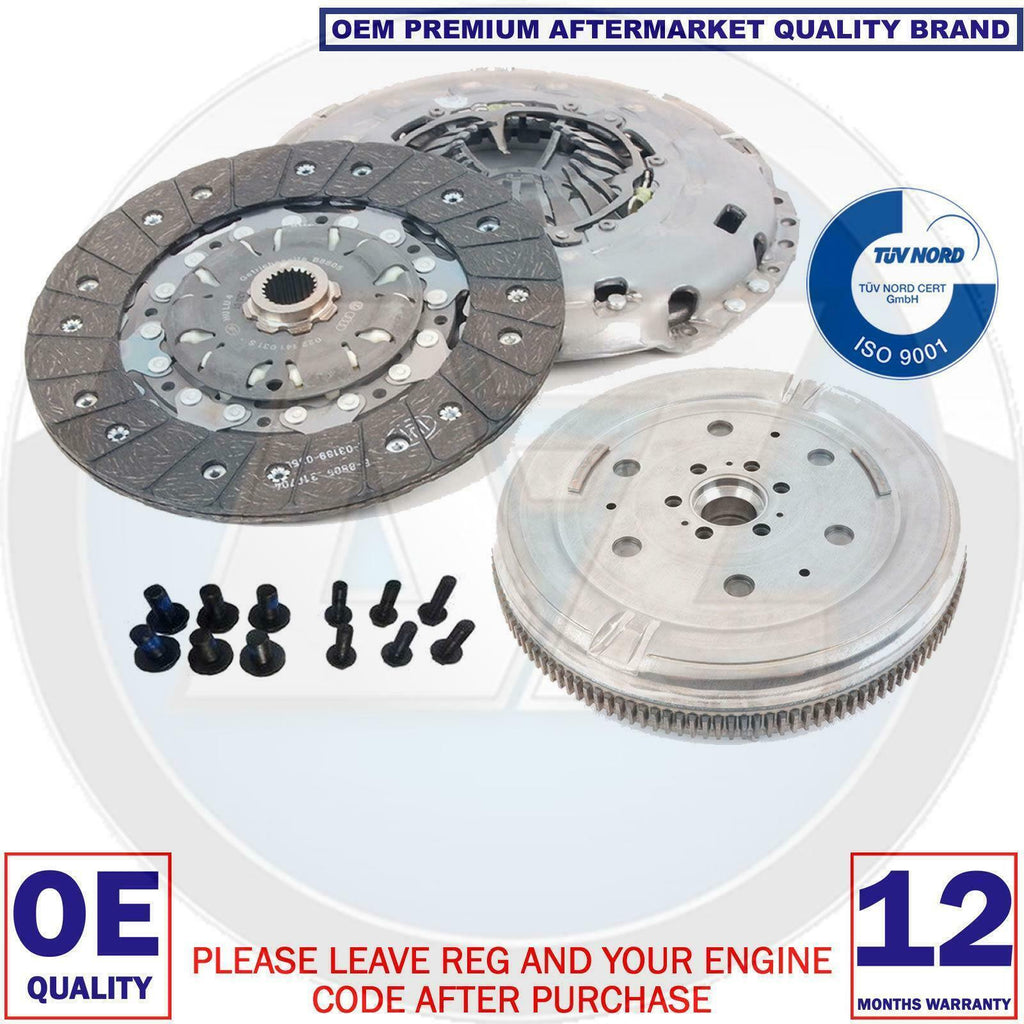 FOR AUDI A3 VW GOLF PASSAT 2.0 TDi DUALMASS TO SOLID FLYWHEEL CLUTCH CONVERSION