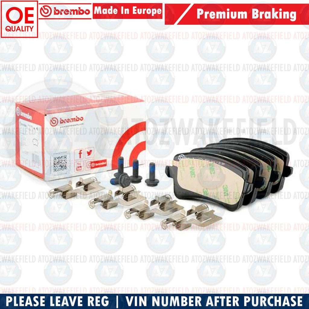 FOR AUDI A4 A5 Q5 REAR GENUINE PREMIUM OE QUALITY BREMBO BRAKE PADS 8K0698451