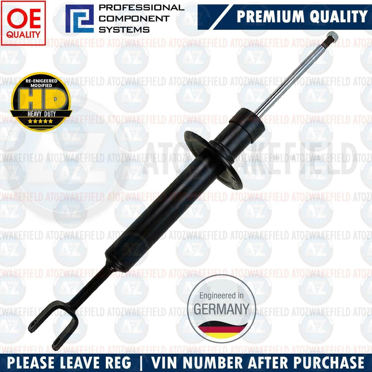FOR AUDI A4 B7 S LINE FRONT LEFT RIGHT GERMANY SHOCKERS SHOCK ABSORBERS PAIR