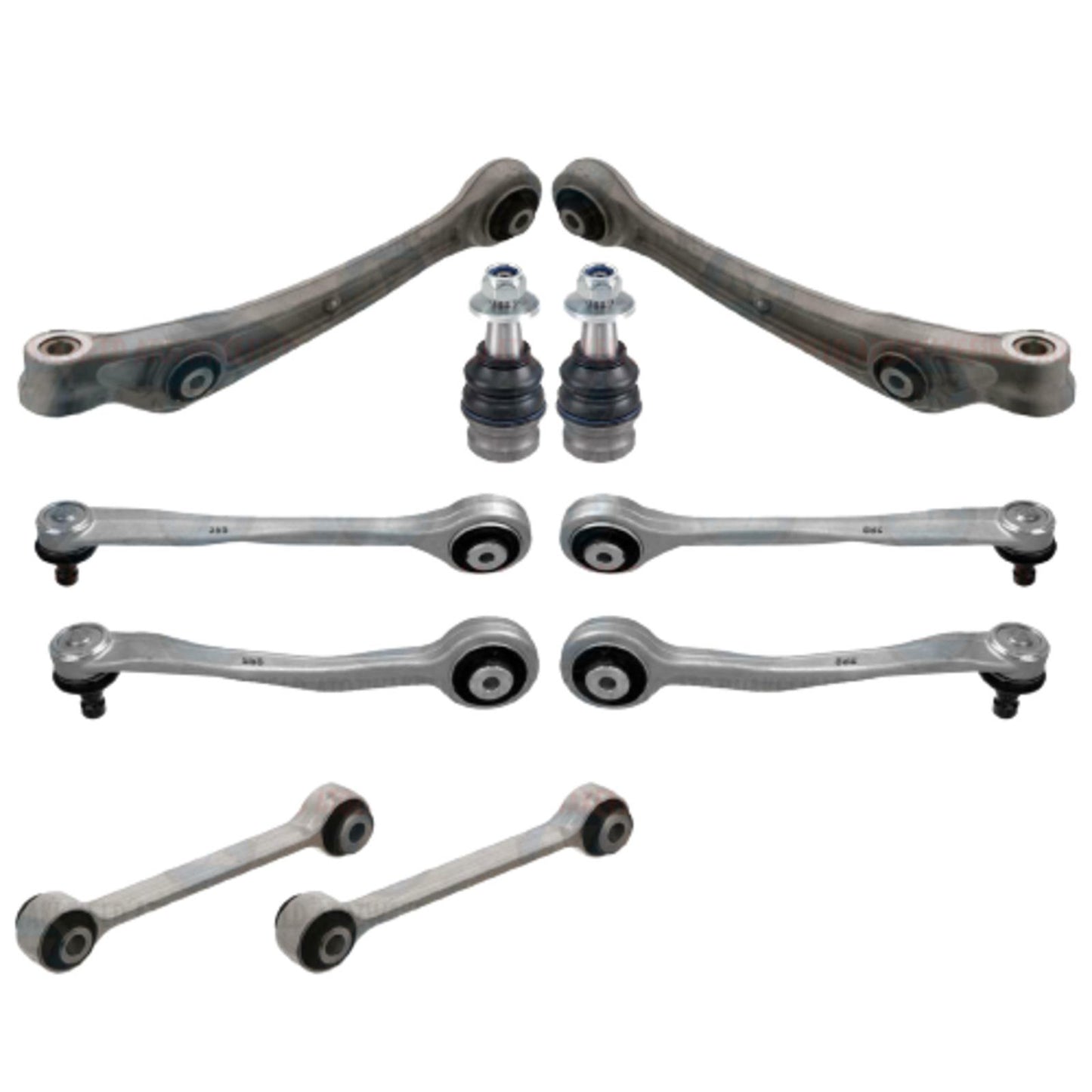 FOR AUDI A4 B8 A5 8T 8F Q5 8R FRONT SUSPENSION WISHBONES TRACK CONTROL ARMS KIT