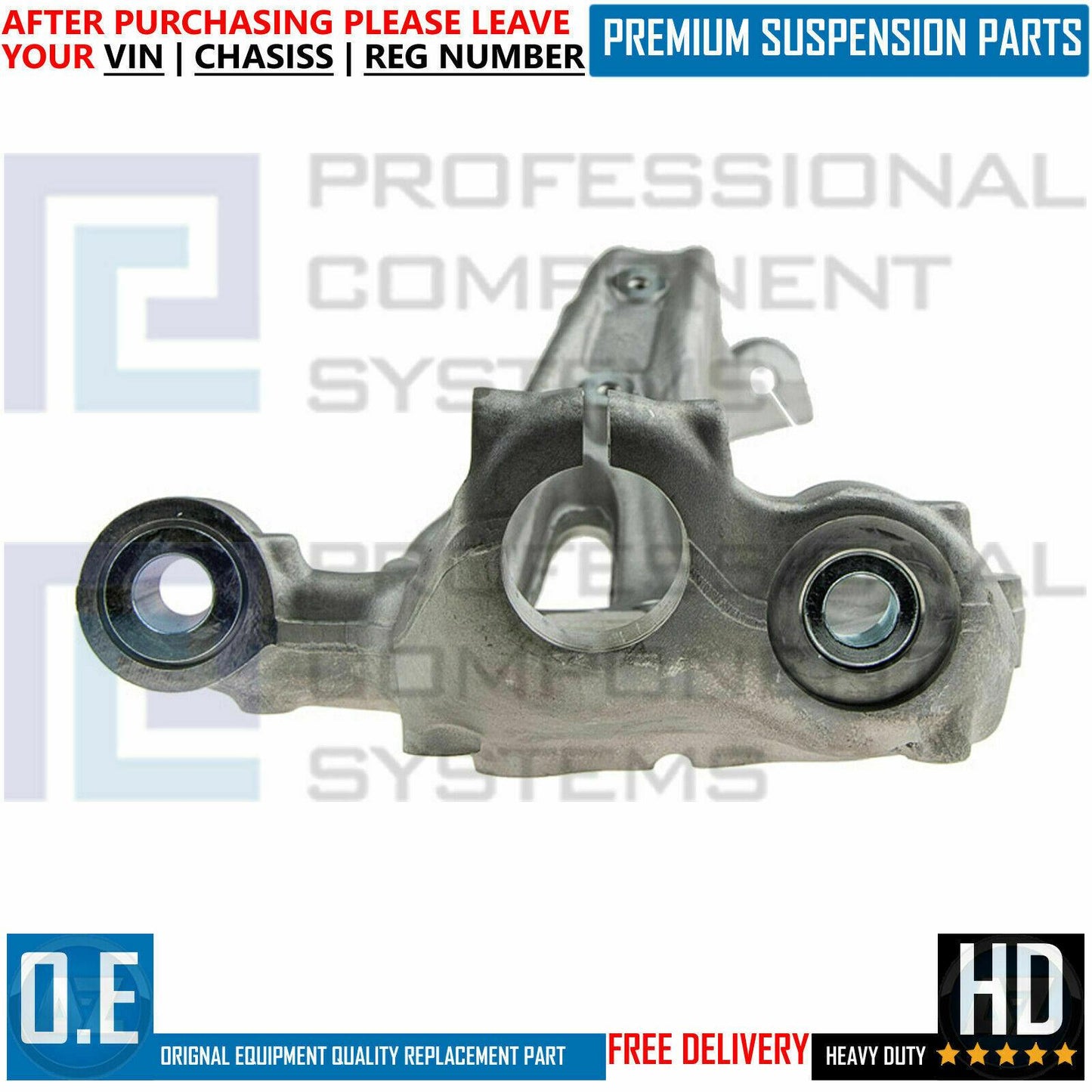 FOR AUDI A4 (B9) A5 (8W) FRONT AXLE RIGHT RH STUB AXLE KNUCKLE HUB ASSEMBLY ARM