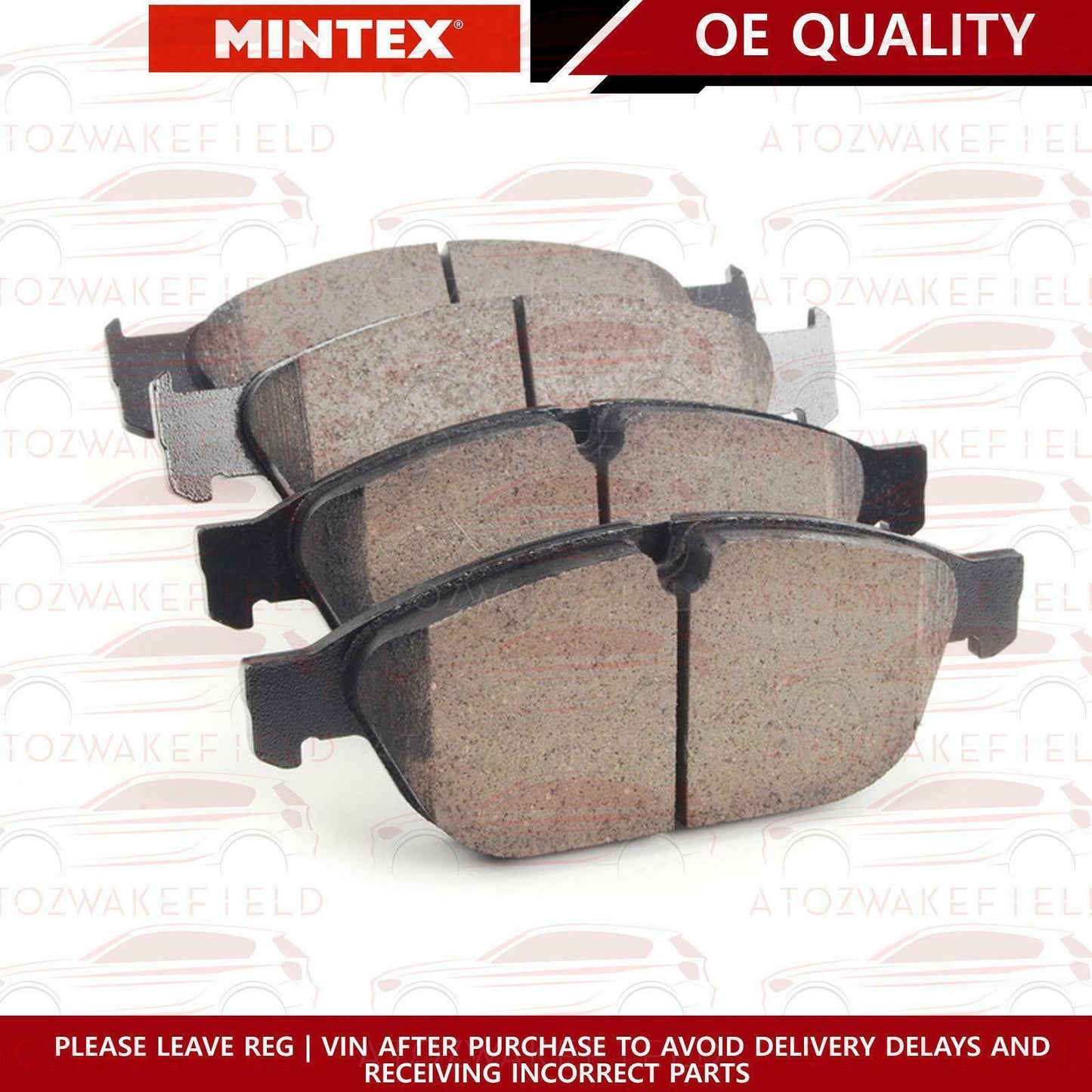 FOR AUDI A6 A7 2.0 TDI TFSI FRONT MINTEX BRAKE PADS SET 4G0698151M OE QUALITY