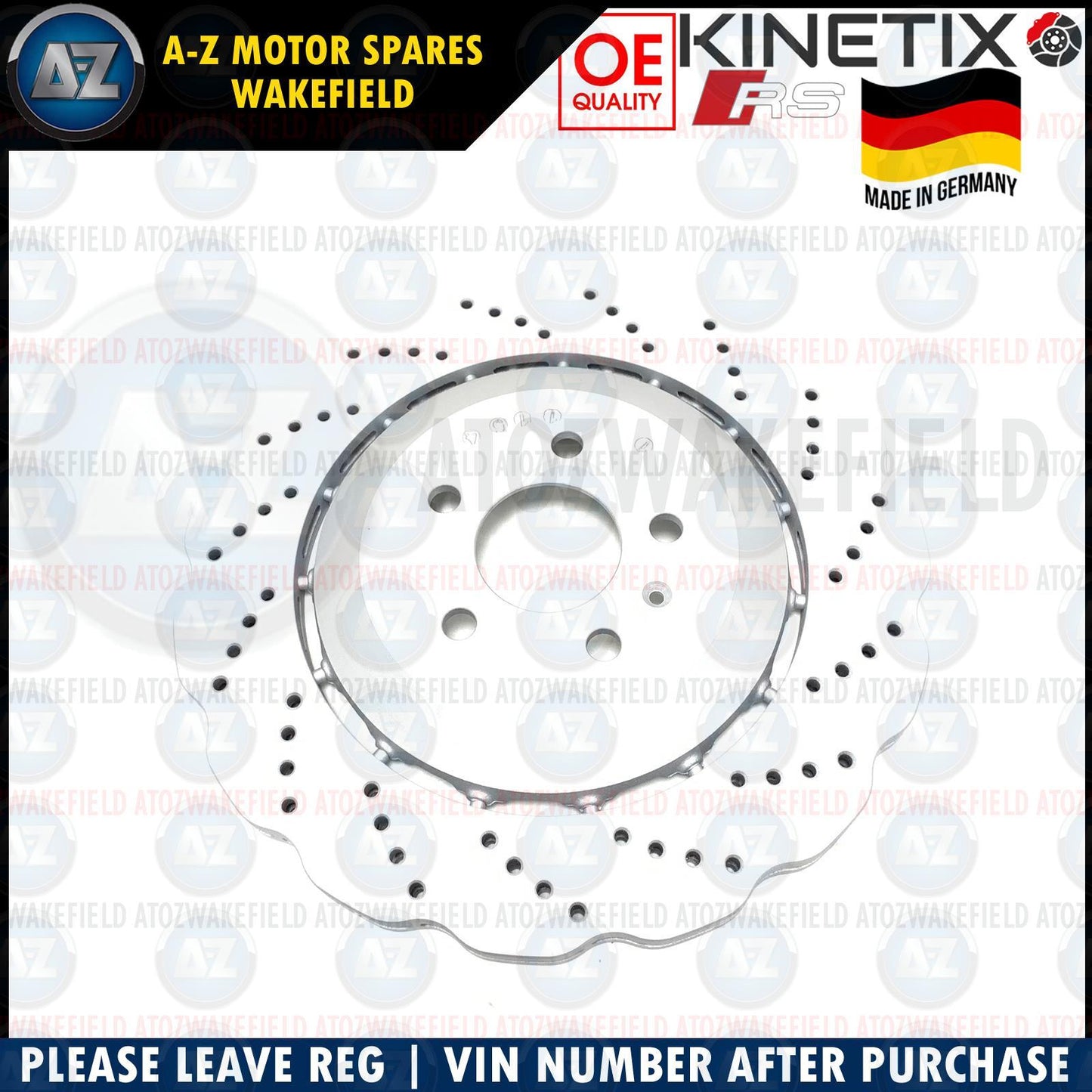 AUDI RS7 REAR CROSS DRILLED BRAKE DISCS MINTEX PADS WIRES SENSOR 356mm