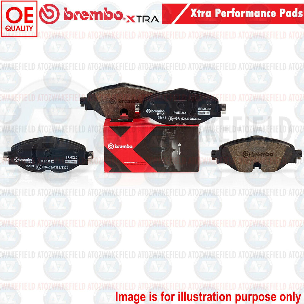 FOR AUDI S3 TTS VW SCIROCCO R GOLF R SEAT CUPRA R BREMBO Xtra FRONT BRAKE PADS