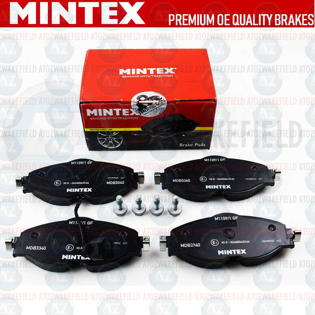 FOR AUDI SEAT SKODA VW FRONT MINTEX BRAKE PADS SET WEAR WIRE SENSOR
