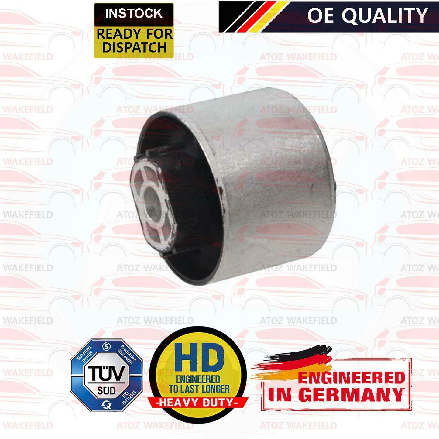 FOR AUDI VW SEAT SKODA REAR AXLE TRAILING TRACK SUSPENSION ARM FRONT OUTER BUSH