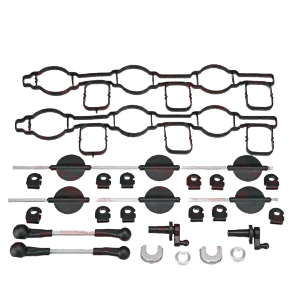 FOR AUDI VW SKODA 2.7 3.0 TDI INTAKE INLET MANIFOLD SWIRL FLAPS REPAIR KIT SET