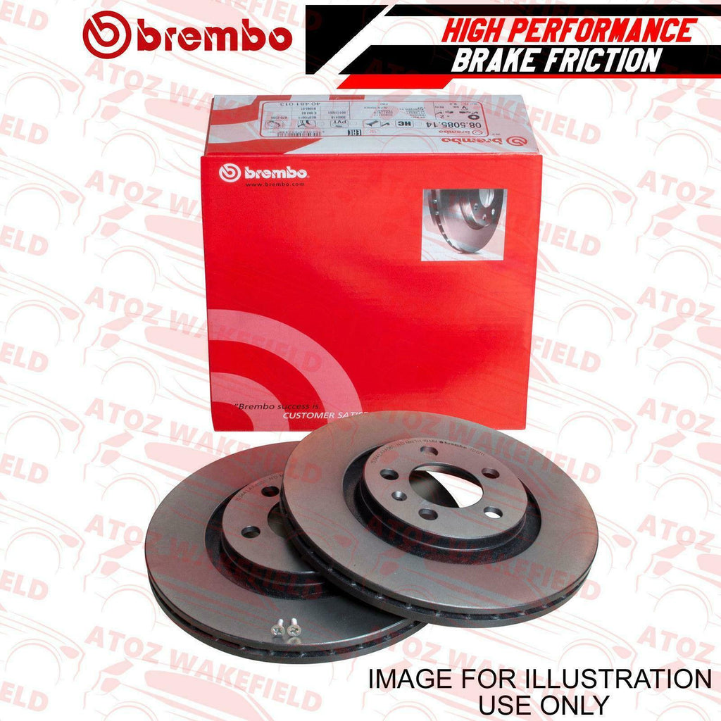 FOR BMW 1 2 3 4 SERIES M SPORT FRONT OEM BREMBO COATED BRAKE DISCS 312mm PAIR
