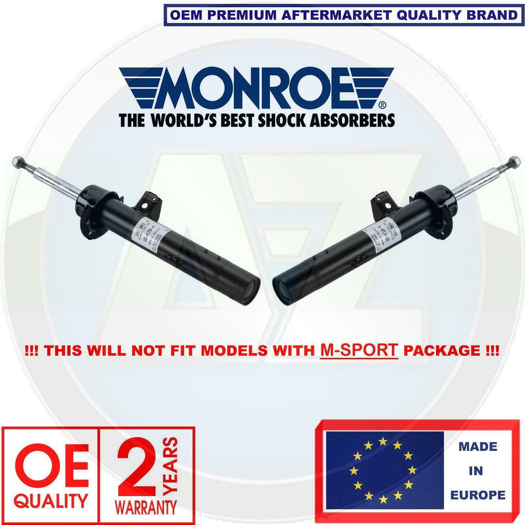 FOR BMW 1 3 SERIES E81 E90 E91 E93 X2 FRONT AXLE SHOCKERS SHOCKS ABSORBERS SET