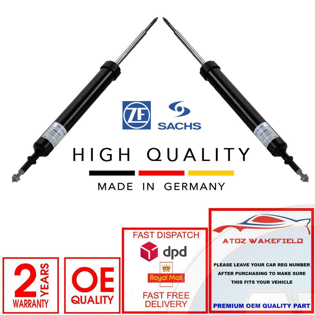 FOR BMW 1 SERIES E81 E87 06-> X2 REAR LEFT RIGHT SHOCKERS SHOCKS ABSORBERS SET