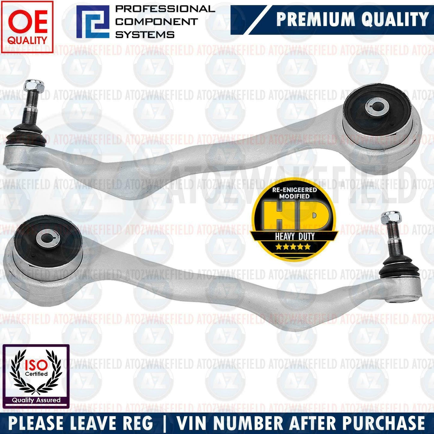 FOR BMW 4 SERIES 2014- FRONT LOWER REAR FRONT SUSPENSION WISHBONE CONTROL ARMS