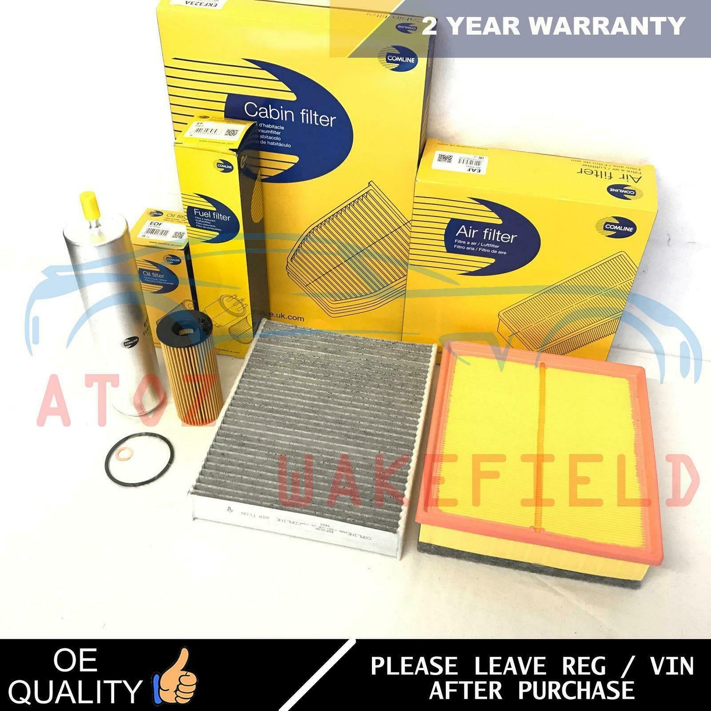 FOR BMW 114D 116D 118D OIL AIR DIESEL FUEL CABIN POLLEN FILTERS SERVICE KIT