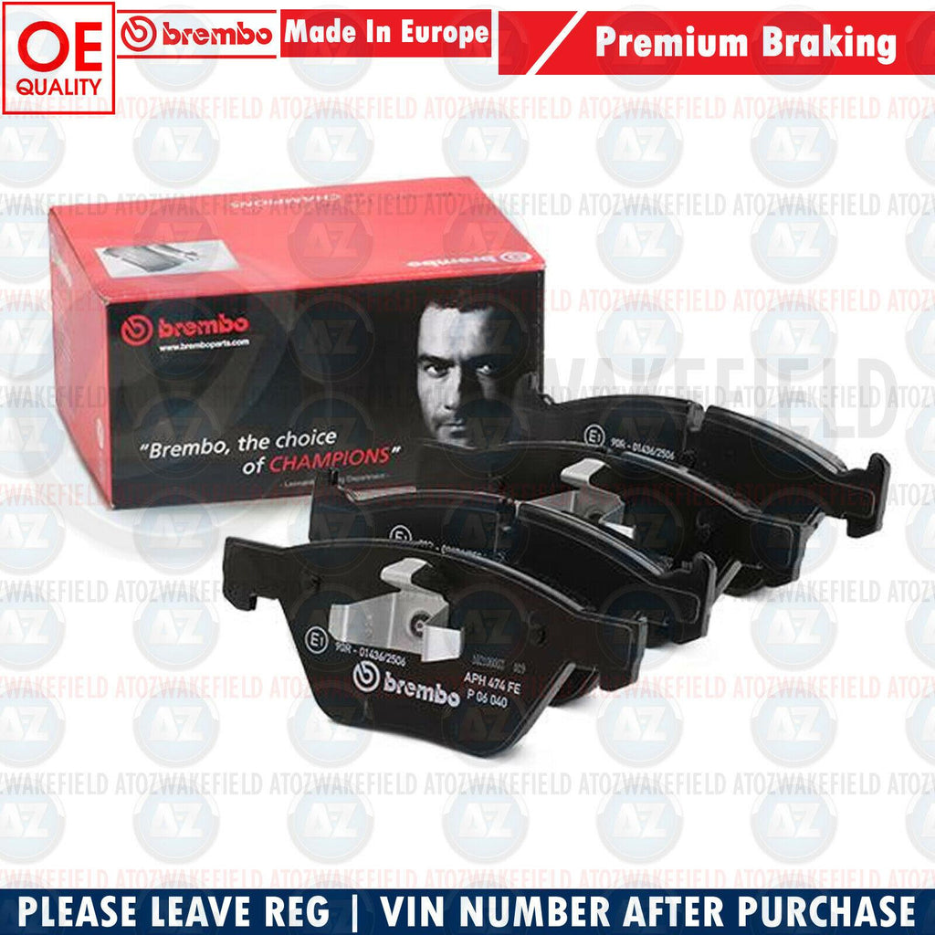 FOR BMW 1/3 SERIES E81 E82 E87 E88 E90 E91 E92 E93 FRONT BREMBO BRAKE PADS
