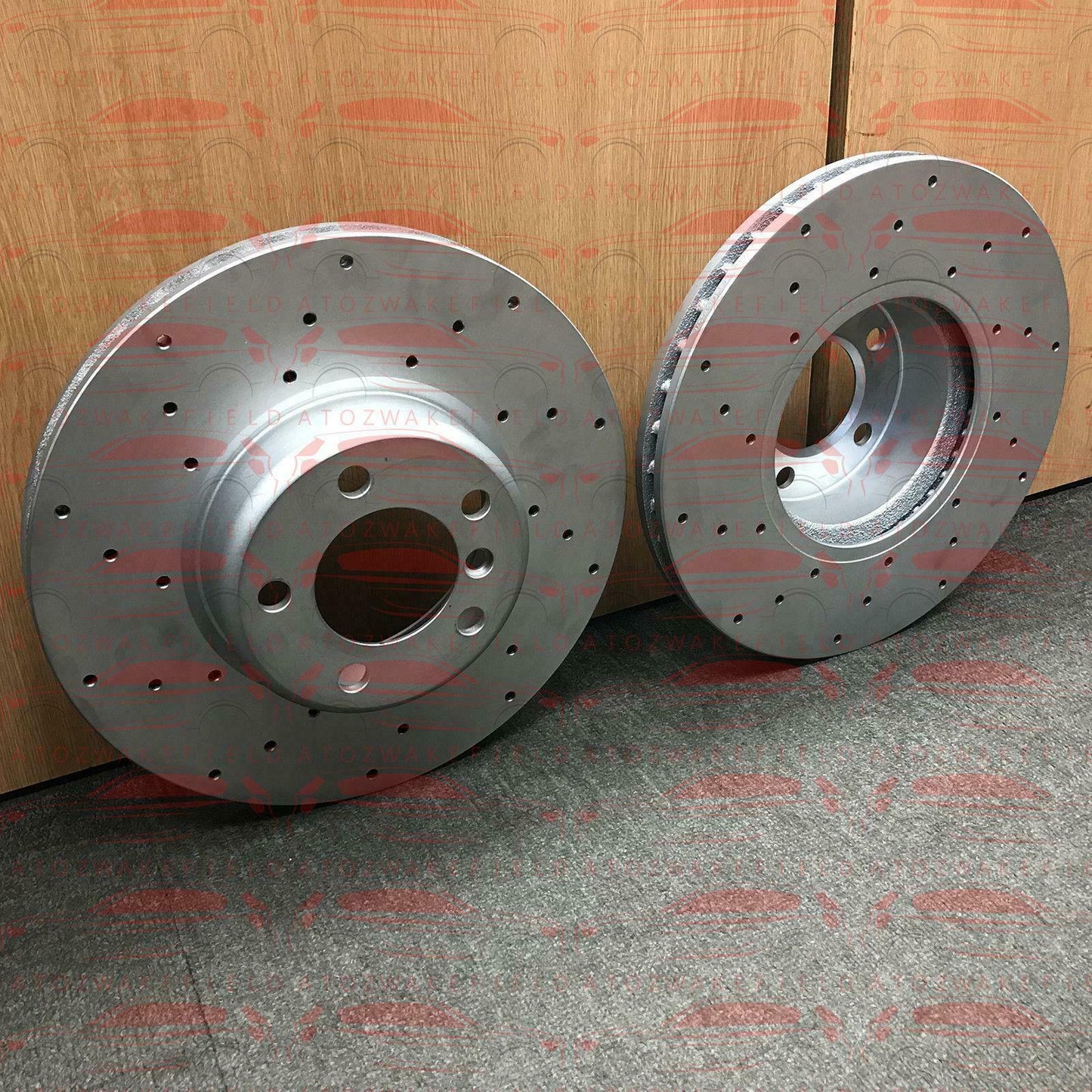FOR BMW 135i E82 E88 M SPORT FRONT DRILLED PERFORMANCE BRAKE DISCS MINTEX PADS