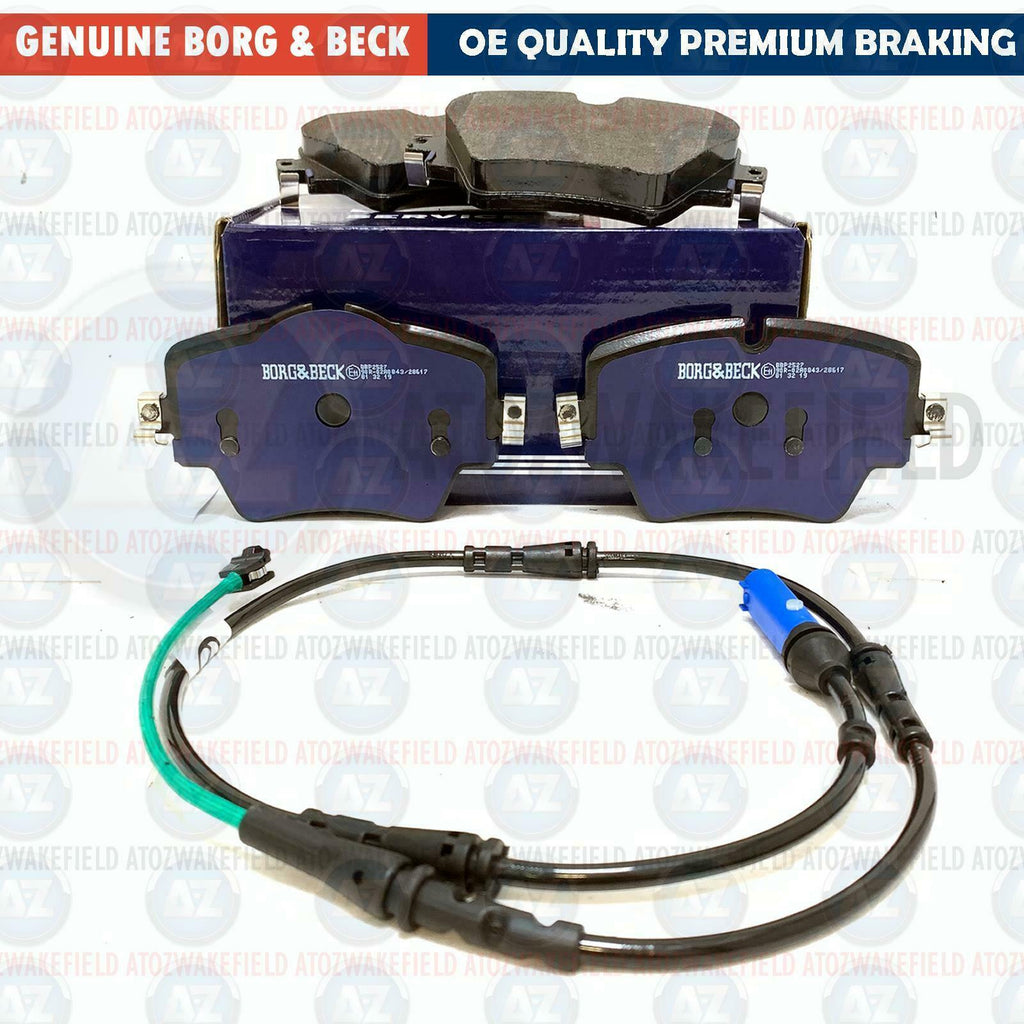 FOR BMW 2 SERIES X1 X2 F39 F45 F46 F48 PREMIUM BORG & BECK FRONT BRAKE PADS