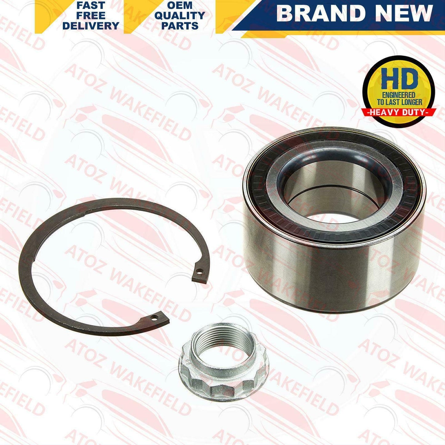 FOR BMW 3 5 7 SERIES X3 X5 E60 E61 E90 E91 E92 E53 E83 FRONT WHEEL BEARING KIT