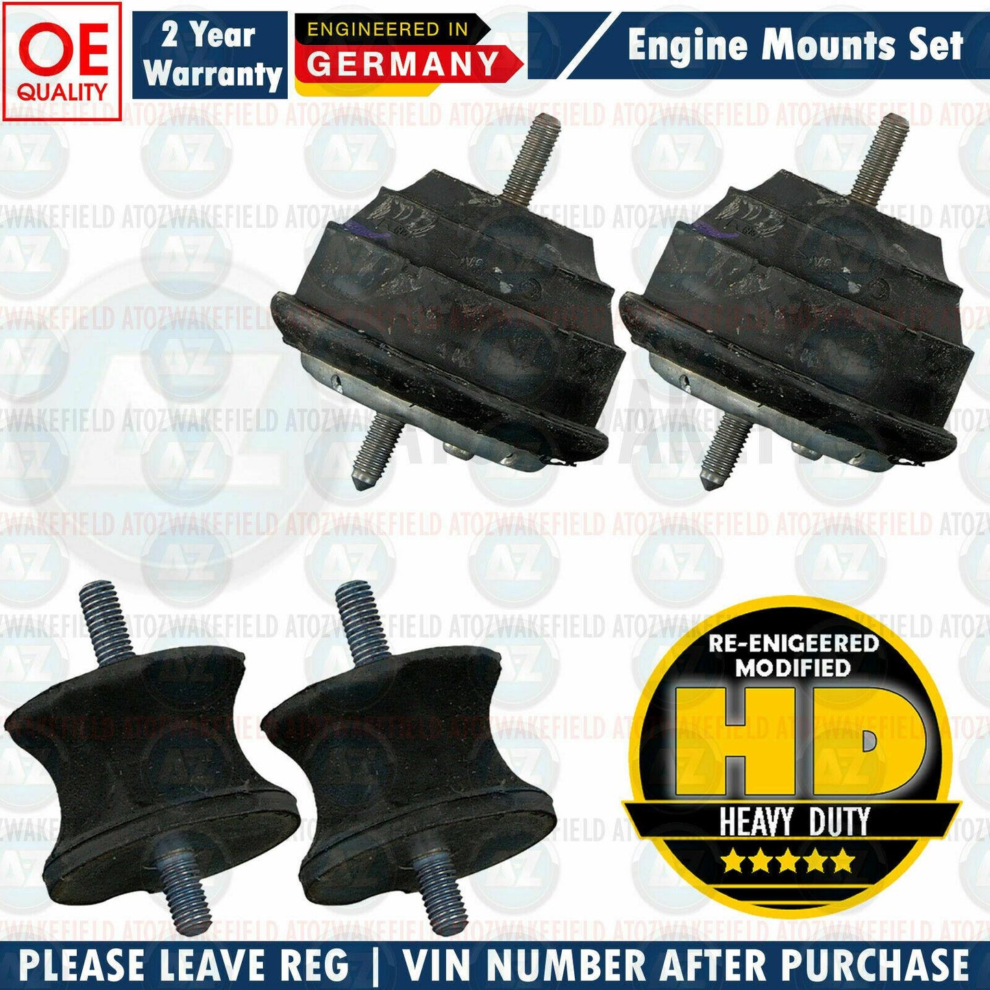 FIT BMW 3 SERIES M3 Z3 Z4 E36 E46 E86 HYDRO ENGINE MOUNTING MOUNTS DAMPERS