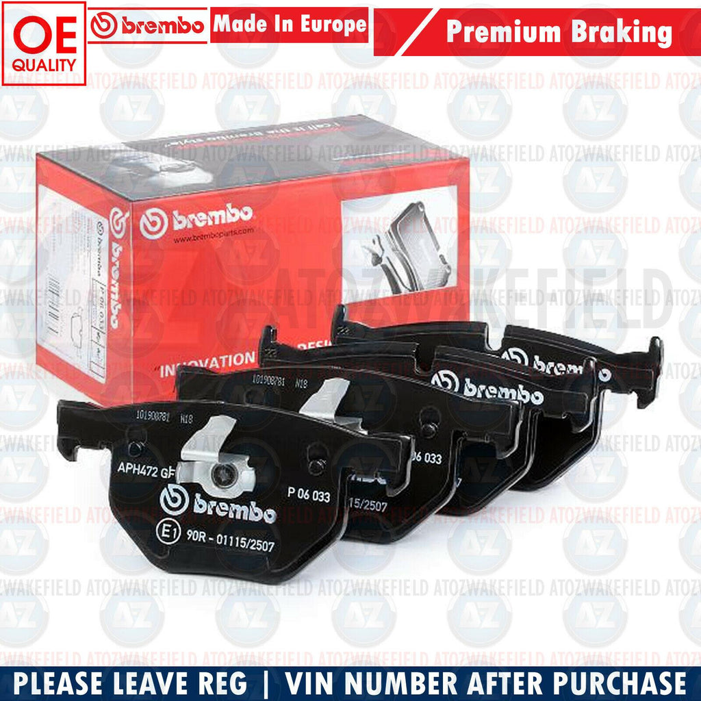 FOR BMW 5 SERIES 520d 520i 525d 525i 530d 530i E60 E61 REAR BREMBO BRAKE PADS RR