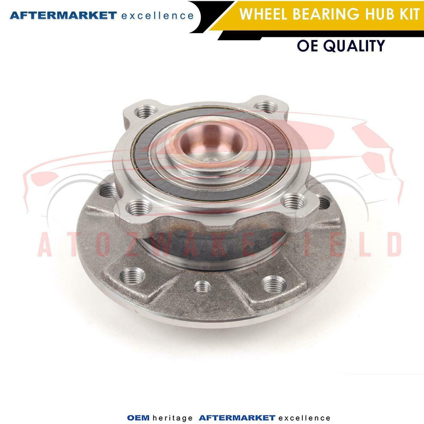 FOR BMW 5 SERIES E60 E61 520 523 525 528 530 535 540 FRONT WHEEL BEARING HUB KIT