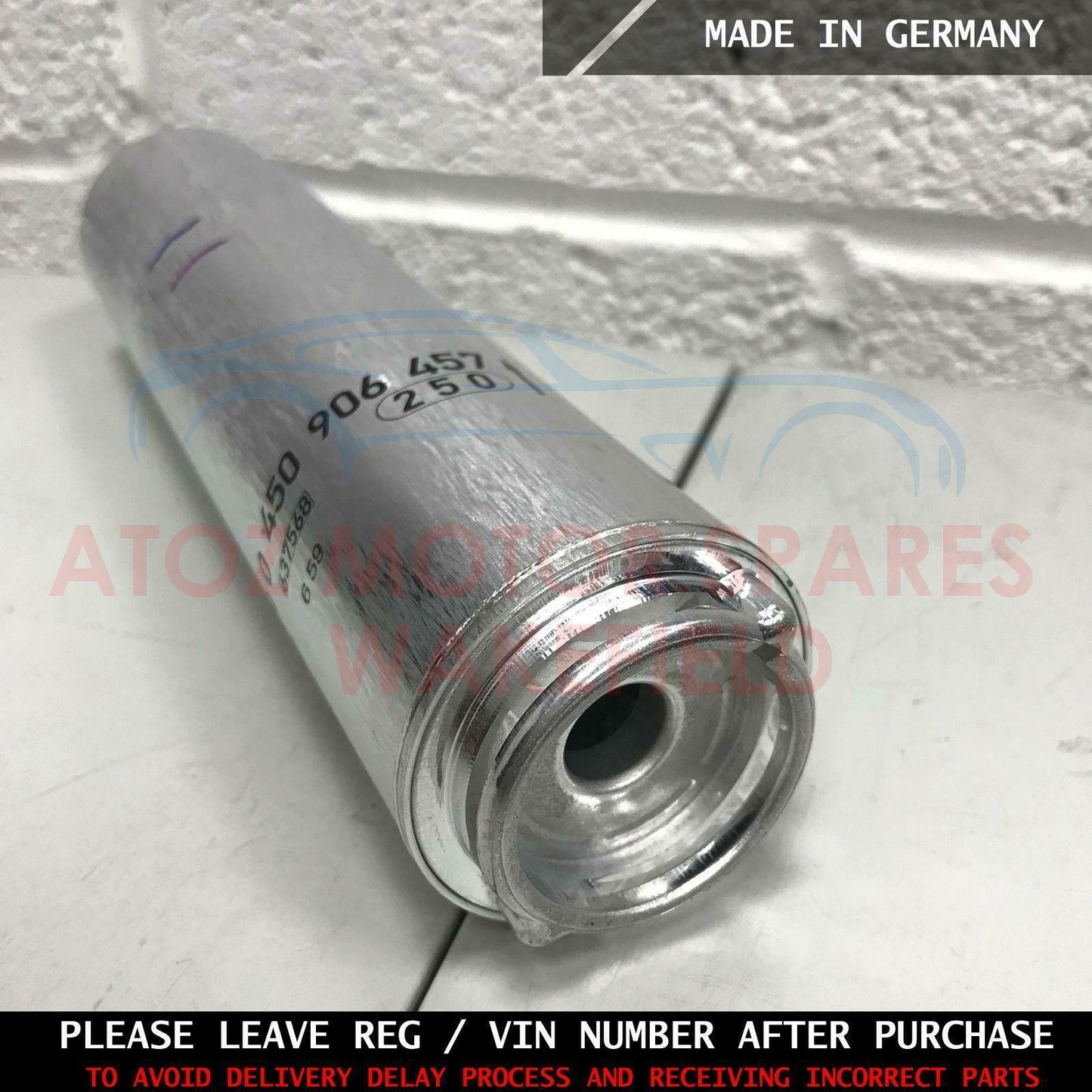 FOR BMW 5 SERIES E60 E61 525d 530d 535d BOSCH DIESEL FUEL FILTER 13327811227