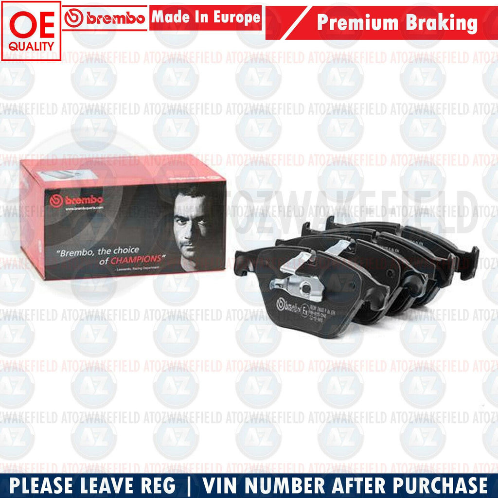 FOR BMW 518d 520d 525d F10 F11 FRONT AXLE GENUINE BREMBO BRAKE PADS SET FR