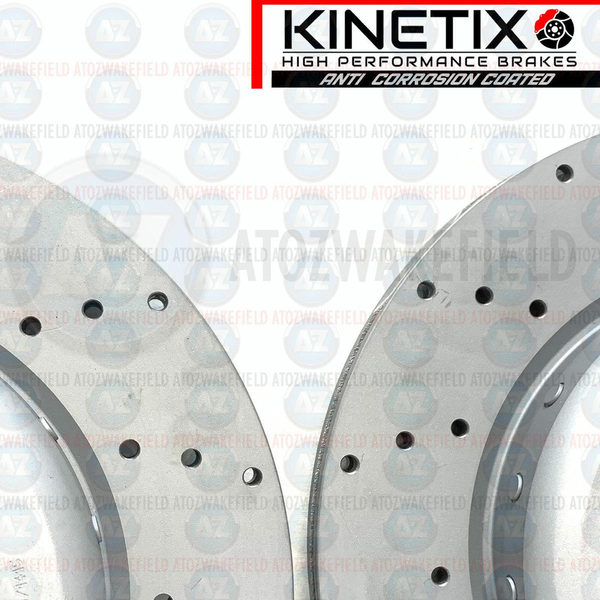 FOR BMW 535d M SPORT FRONT DRILLED BRAKE DISCS MINTEX PADS WIRE SENSOR 348mm