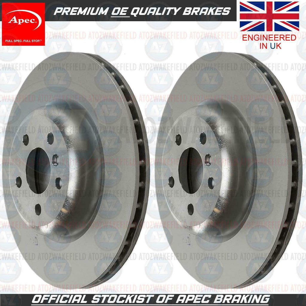 FOR BMW 530i 540i 530d 530e G30 G31 M SPORT REAR APEC BRAKE DISCS 345mm