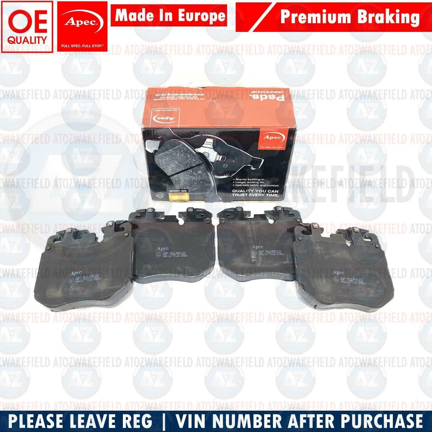 FOR BMW 750d 750Ld G11 G12 M SPORT FRONT DIMPLE BRAKE DISCS APEC PADS WIRE 395mm