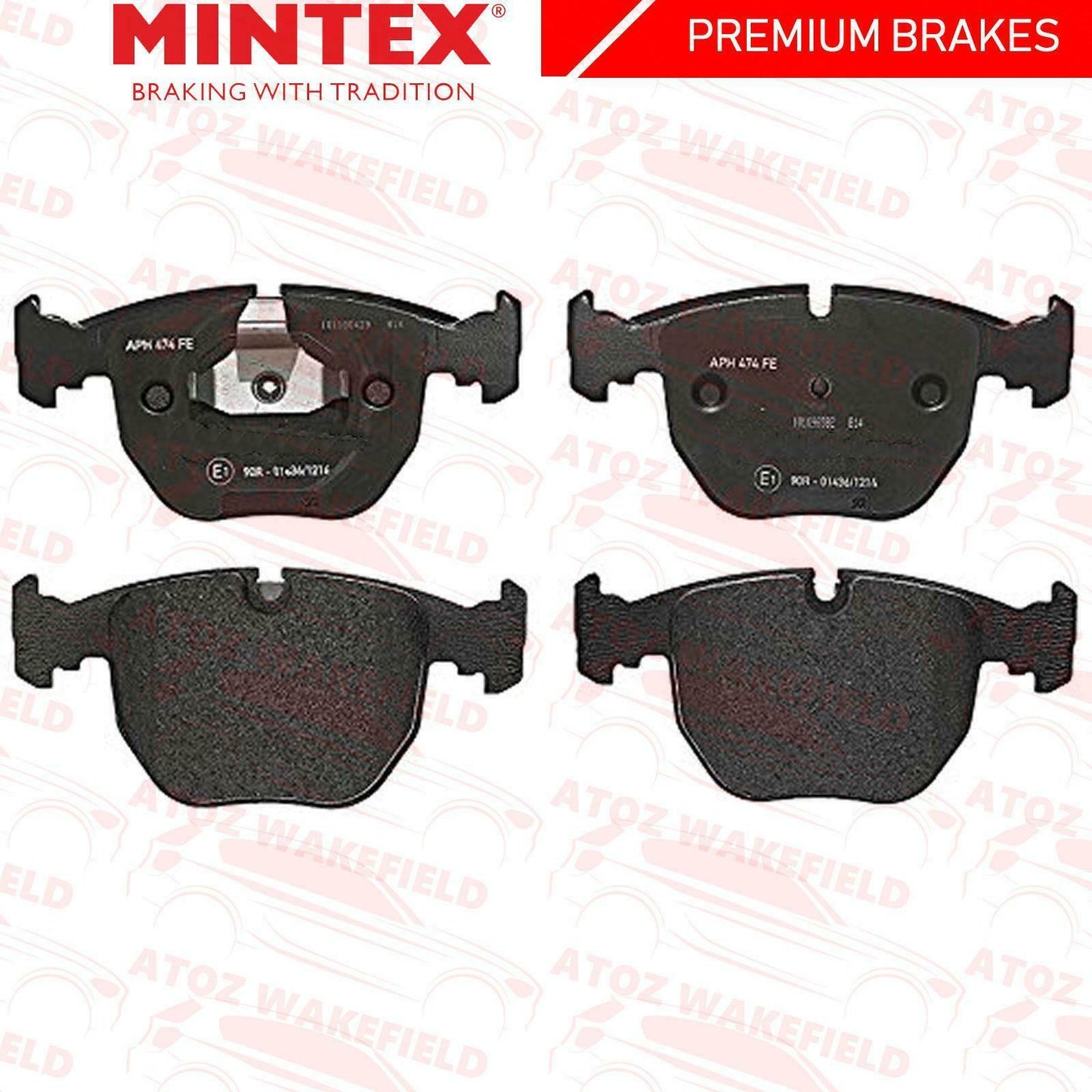 FOR BMW E39 M5 FRONT PREMIUM QUALITY MINTEX BRAKE PADS SET BRAND NEW