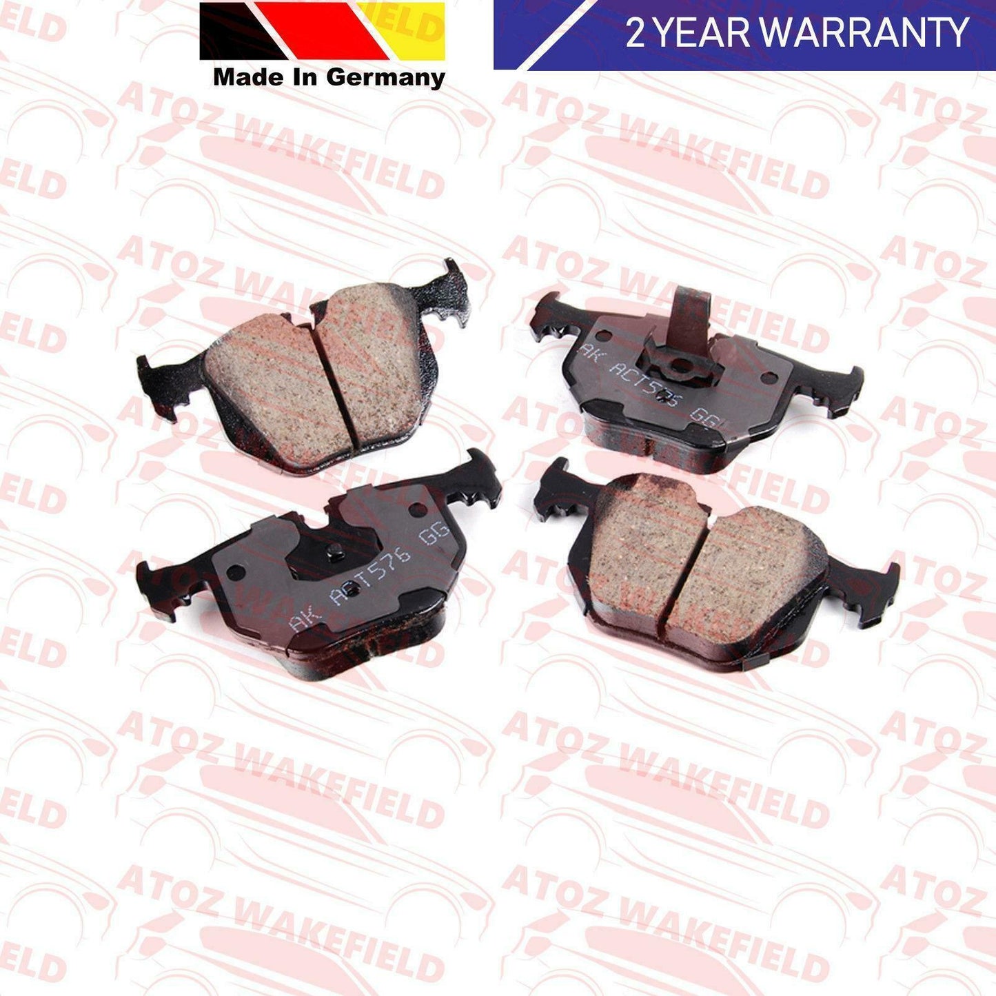 FOR BMW E46 M3 COUPE CONVERTIBLE 00-06 FRONT REAR PLATINUM BRAKE PADS WEAR WIRES