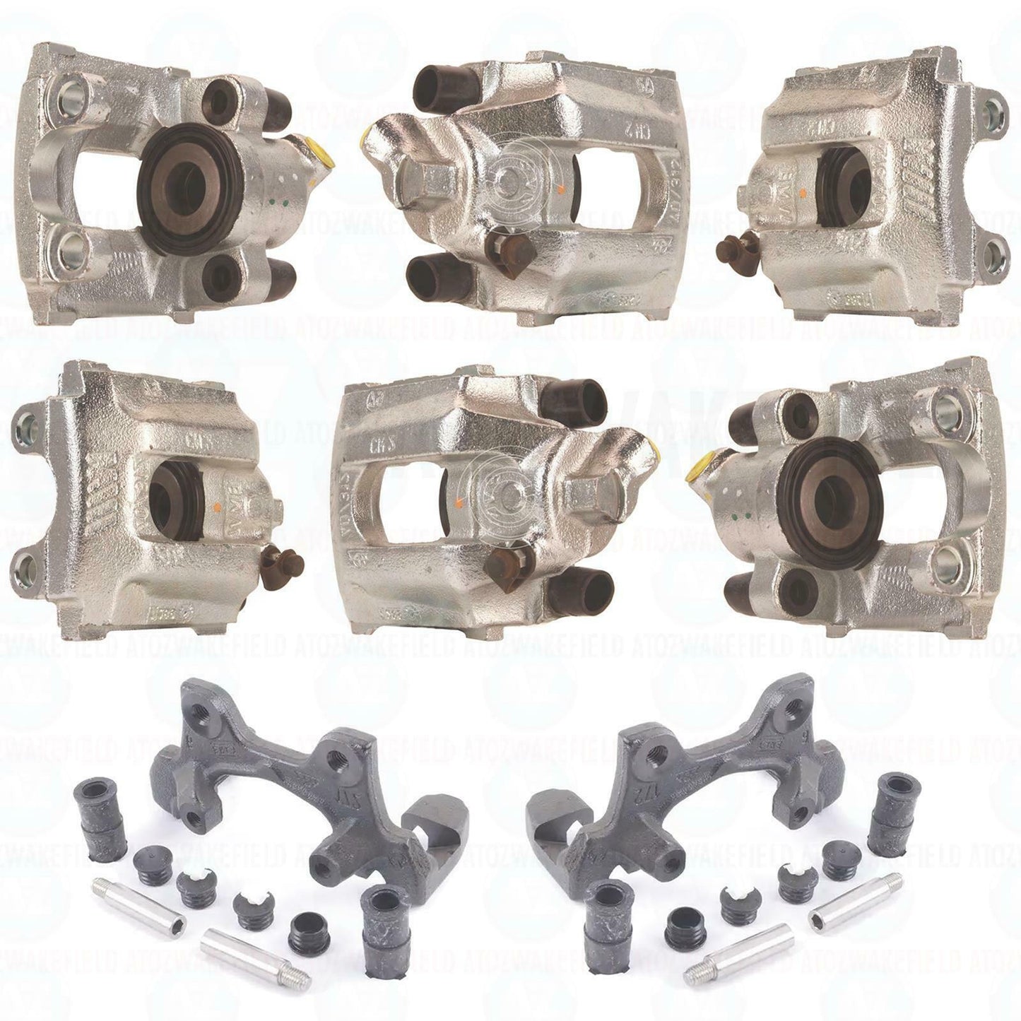 FOR BMW M3 3.0 3.2 EVO EVOLUTION E36 REAR BRAKE CALIPER SLIDERS CARRIERS LH + RH