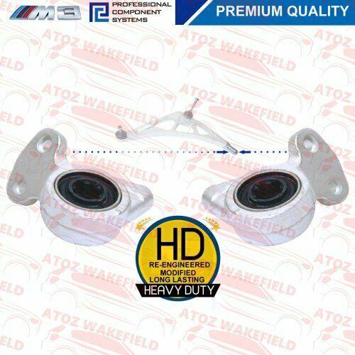 FOR BMW M3 3.2 E46 CSL FRONT LOWER SUSPENSION WISHBONE ARM BUSHES PAIR LH RH HD