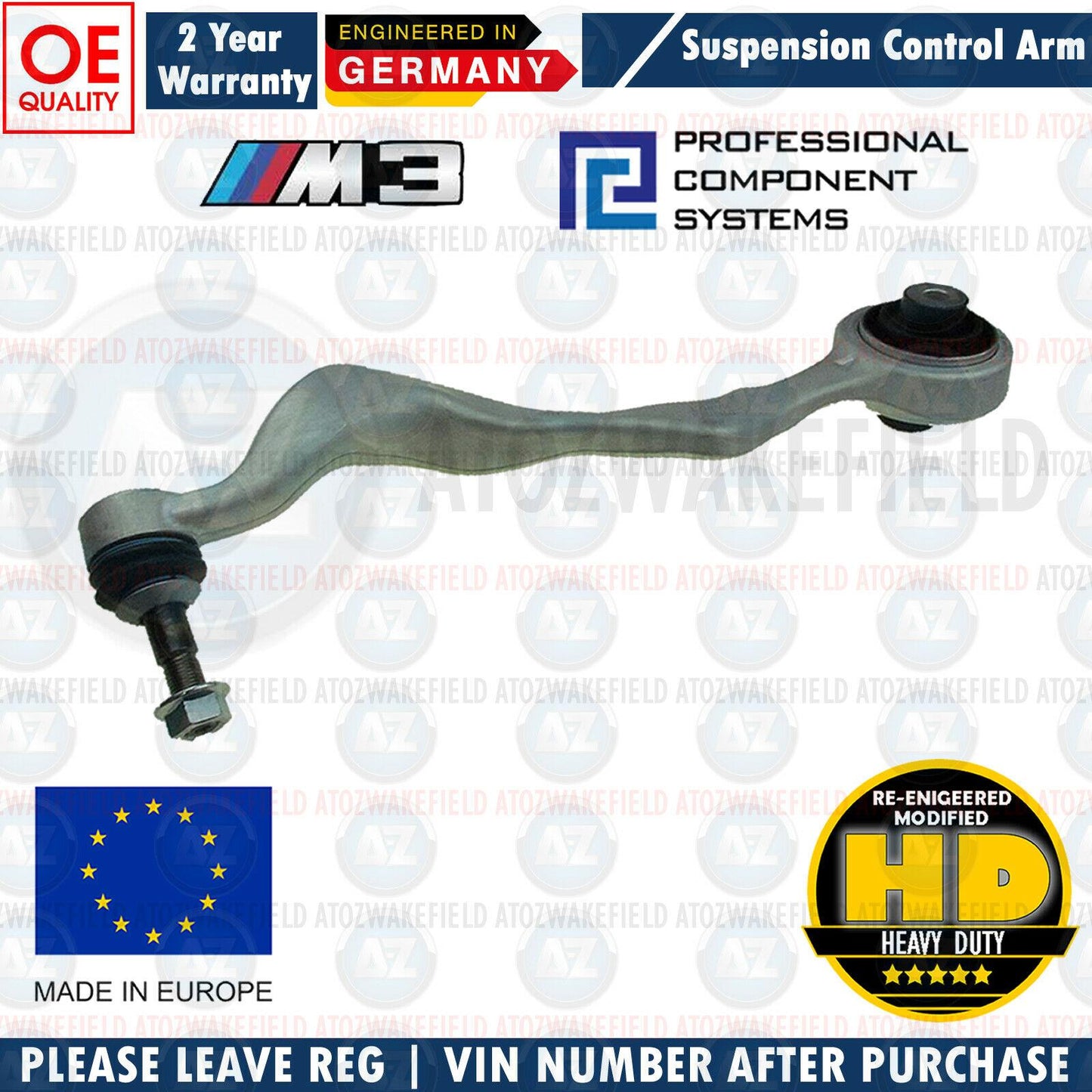 FOR BMW M3 E90 E92 E93 FRONT AXLE LOWER SUSPENSION WISHBONE TRACK CONTROL ARMS