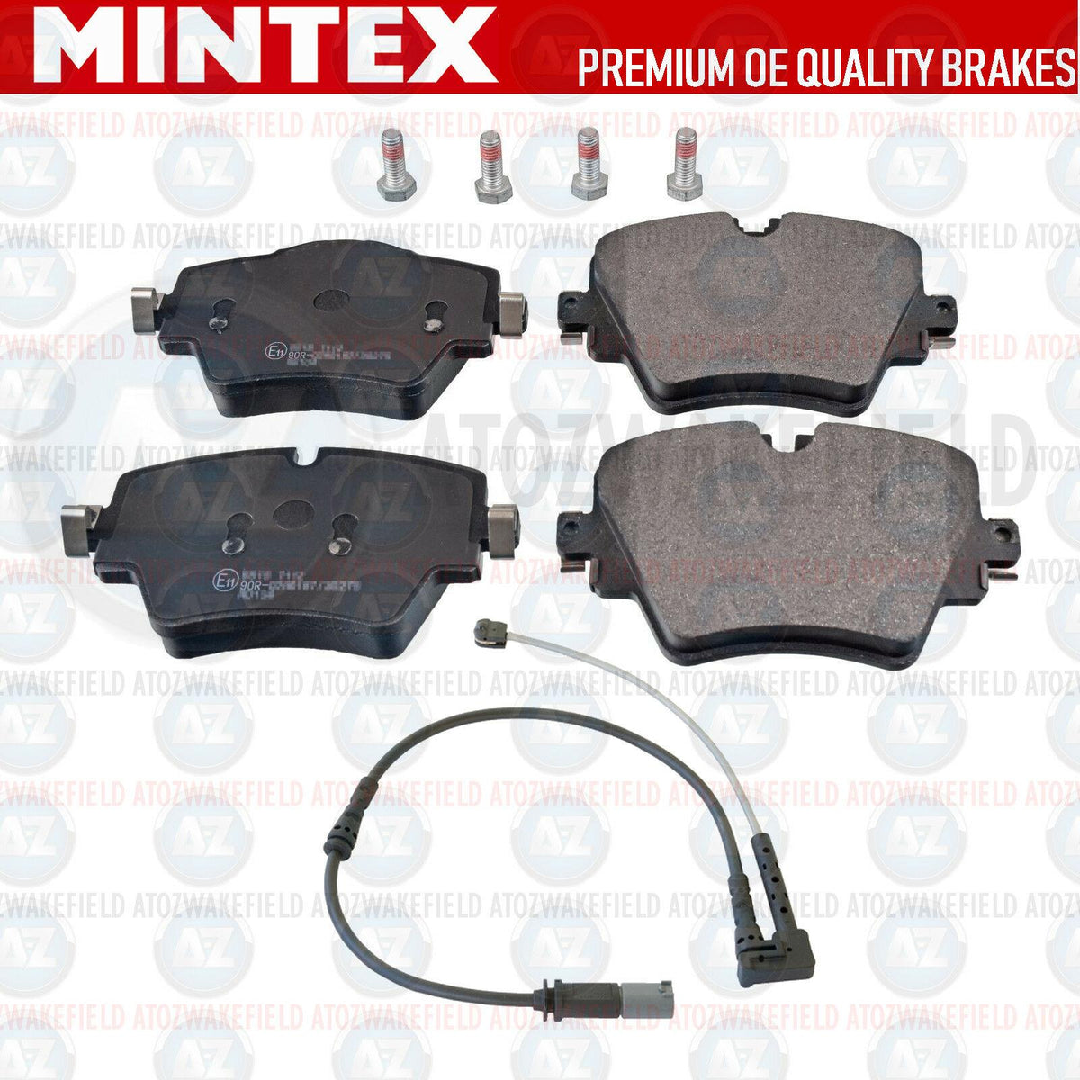 FOR BMW X2 M SPORT 25d FRONT DRILLED BRAKE DISCS MINTEX PADS WIRE SENSOR 330mm