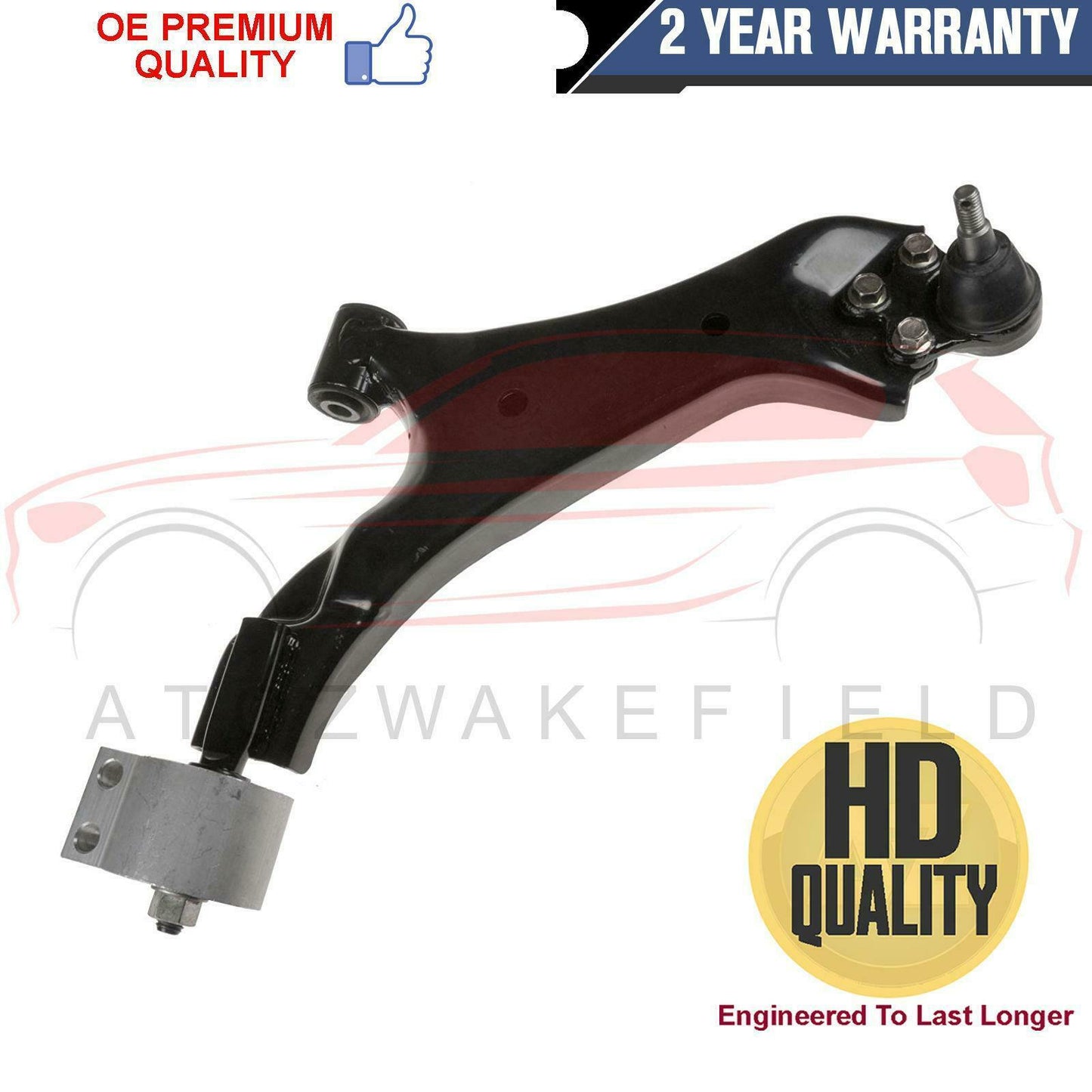 FOR VAUXHALL ANTARA CHEVROLET CAPTIVA FRONT AXLE RIGHT SUSPENSION WISHBONE ARM