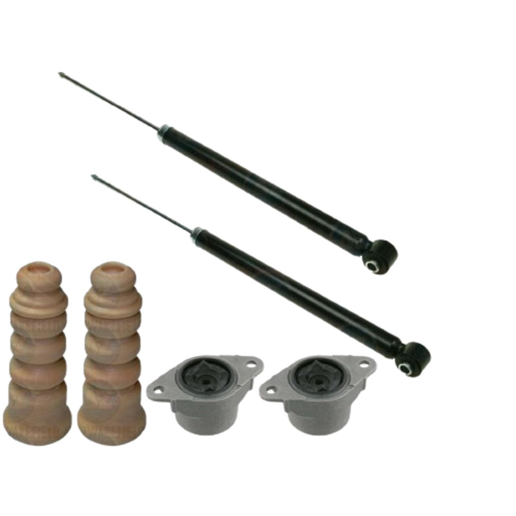 FOR FORD FIESTA MK6 REAR SHOCK ABSORBERS SHOCKERS STRUT MOUNT DUST COVER KIT