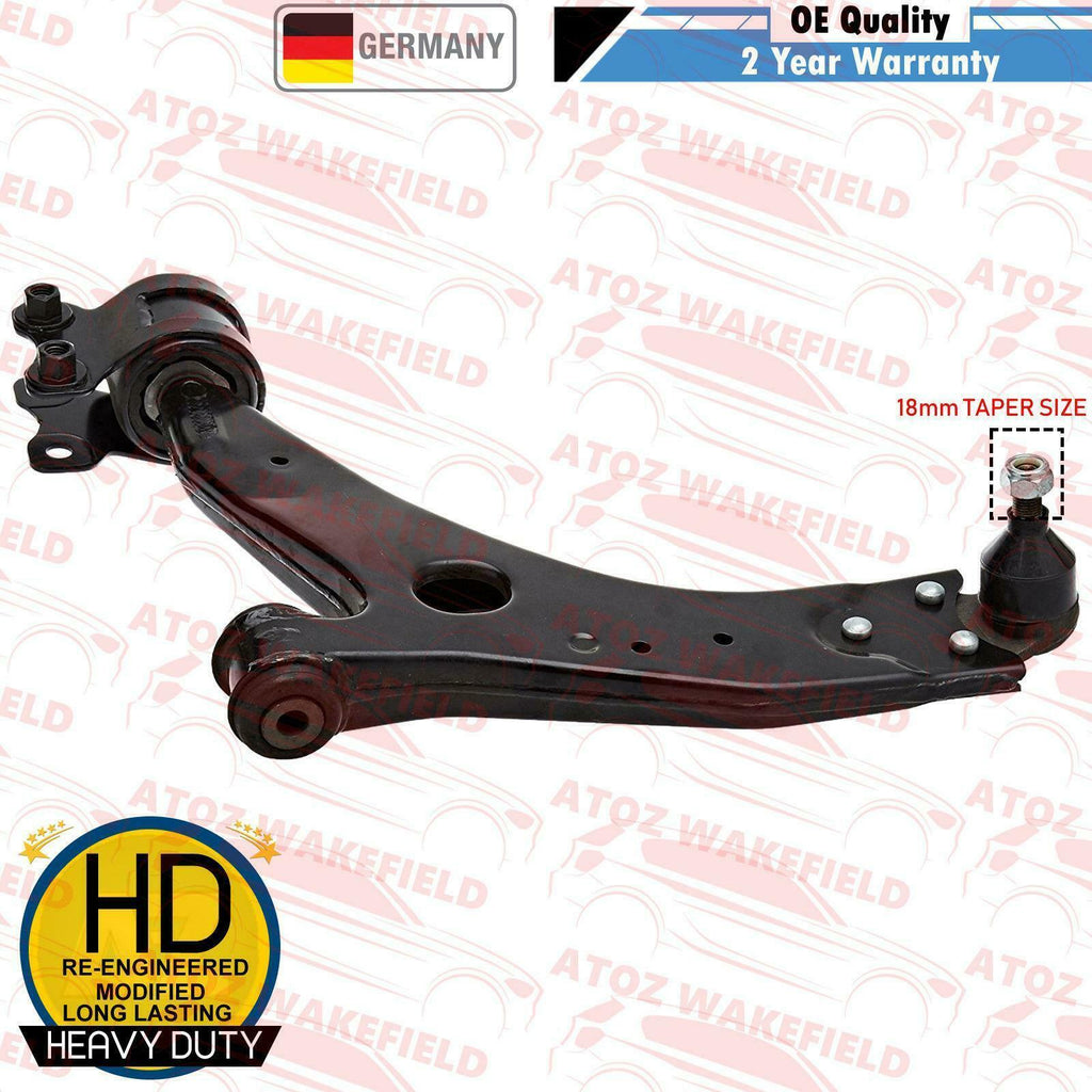 FOR FORD FOCUS MK2 ST 2.5 FRONT LOWER LEFT SUSPENSION WISHBONE CONTROL ARM 18mm