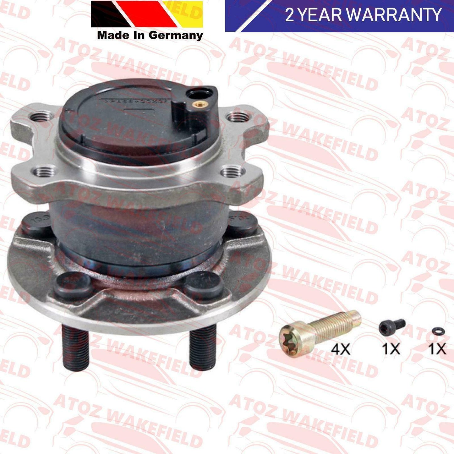 FOR FORD GALAXY S-MAX WA6 1.6 1.8 2.0 2.2 TDCi ECOBOOST REAR WHEEL BEARING HUB