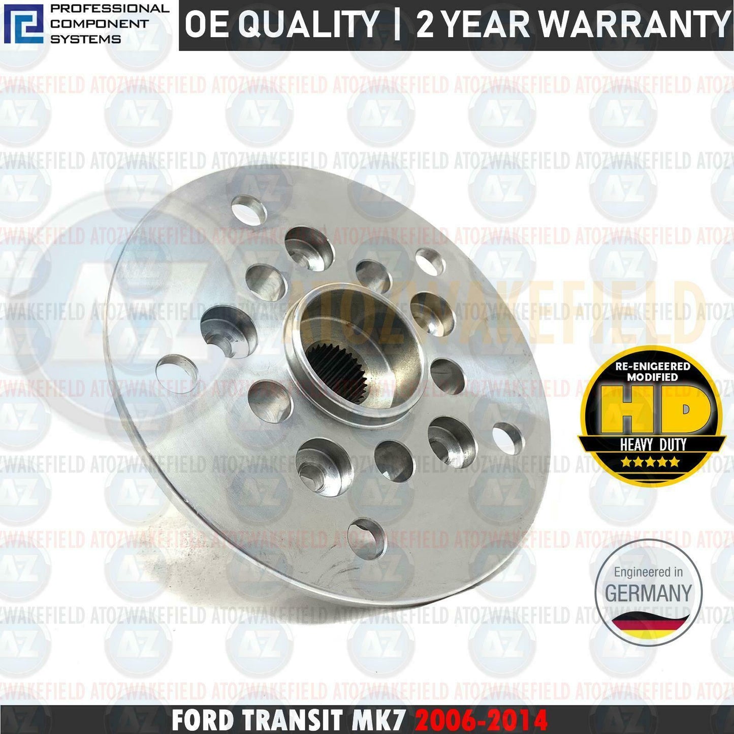 FOR FORD TRANSIT MK7 2006-2014 FRONT AXLE WHEEL BEARING HUB 1458881 GERMANY