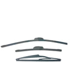 FOR HONDA CIVIC 2.0 TYPE R EP3 FRONT BOSCH AERO FLAT BLADE REAR PLASTIC WIPERS