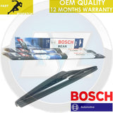 FOR HONDA CIVIC 2.0 TYPE R EP3 FRONT BOSCH AERO FLAT BLADE REAR PLASTIC WIPERS