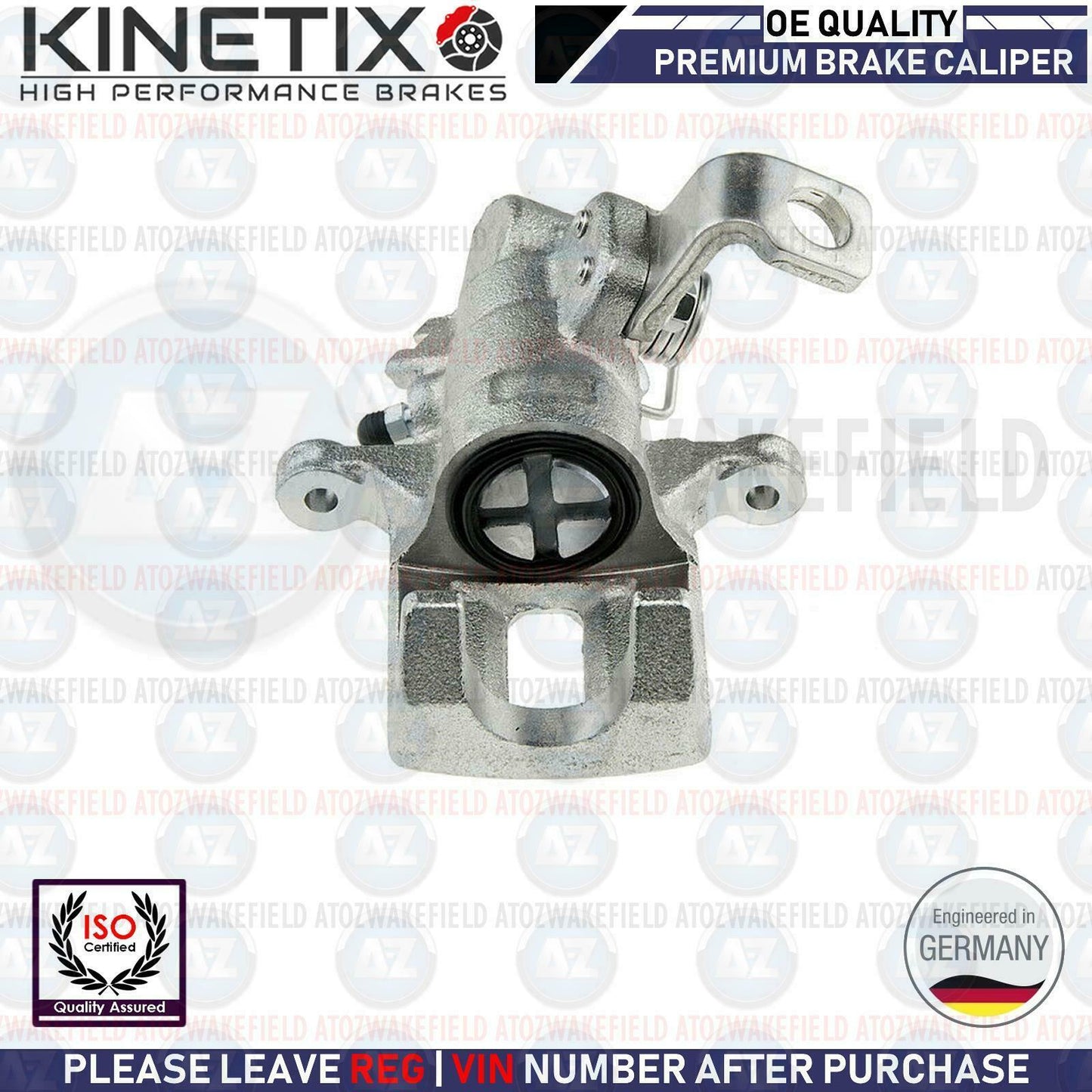 FOR HONDA CIVIC 2.0 TYPE R EP3 REAR LEFT BRAKE CALIPER PASSENGER NEAR SIDE LH