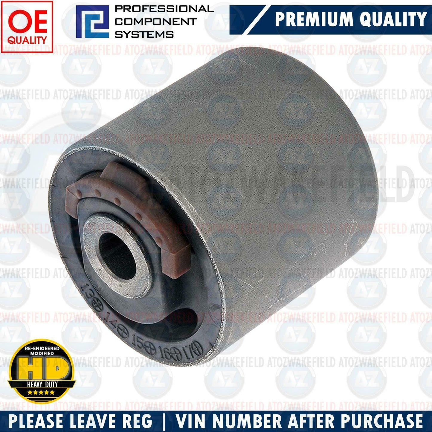 FOR JAGUAR S-TYPE S TYPE FRONT LOWER SUSPENSION TRACK CONTROL ARM BUSH JLM21535