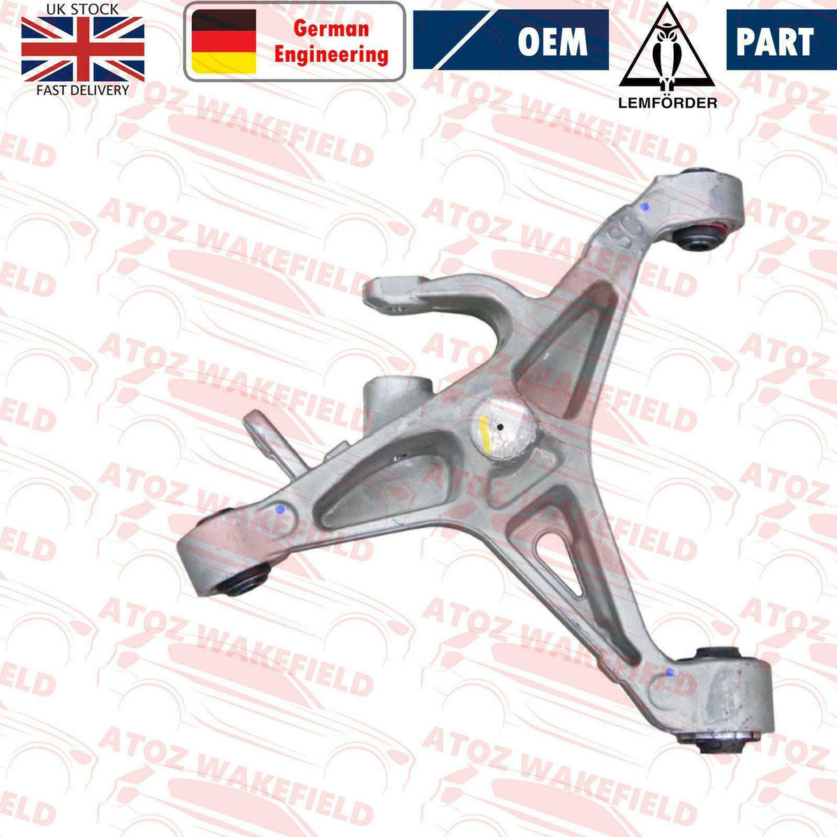 FOR JAGUAR XJ X350 REAR AXLE LOWER RIGHT SUSPENSION WISHBONE TRACK CONTROL ARM