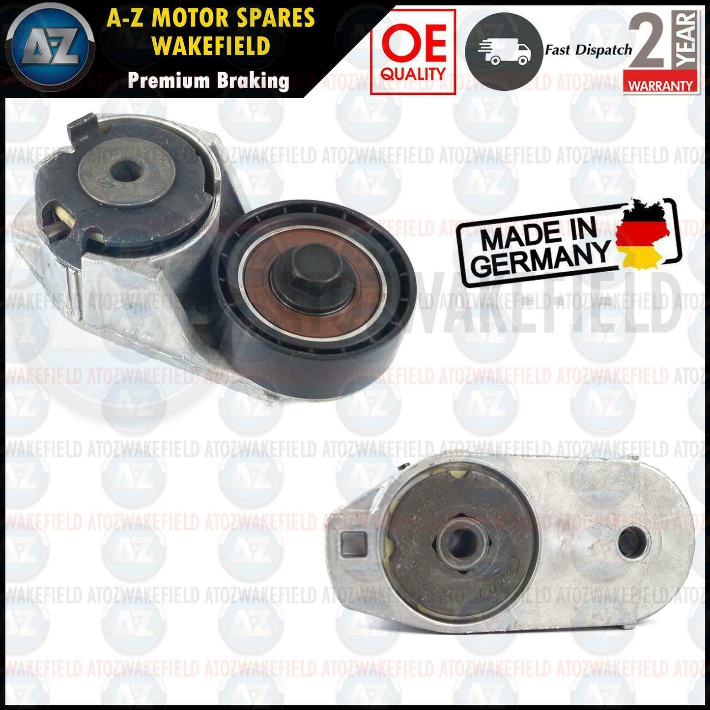 FOR JAGUAR X-TYPE FORD MONDEO TRANSIT POWER STEERING BELT TENSIONER PULLEY