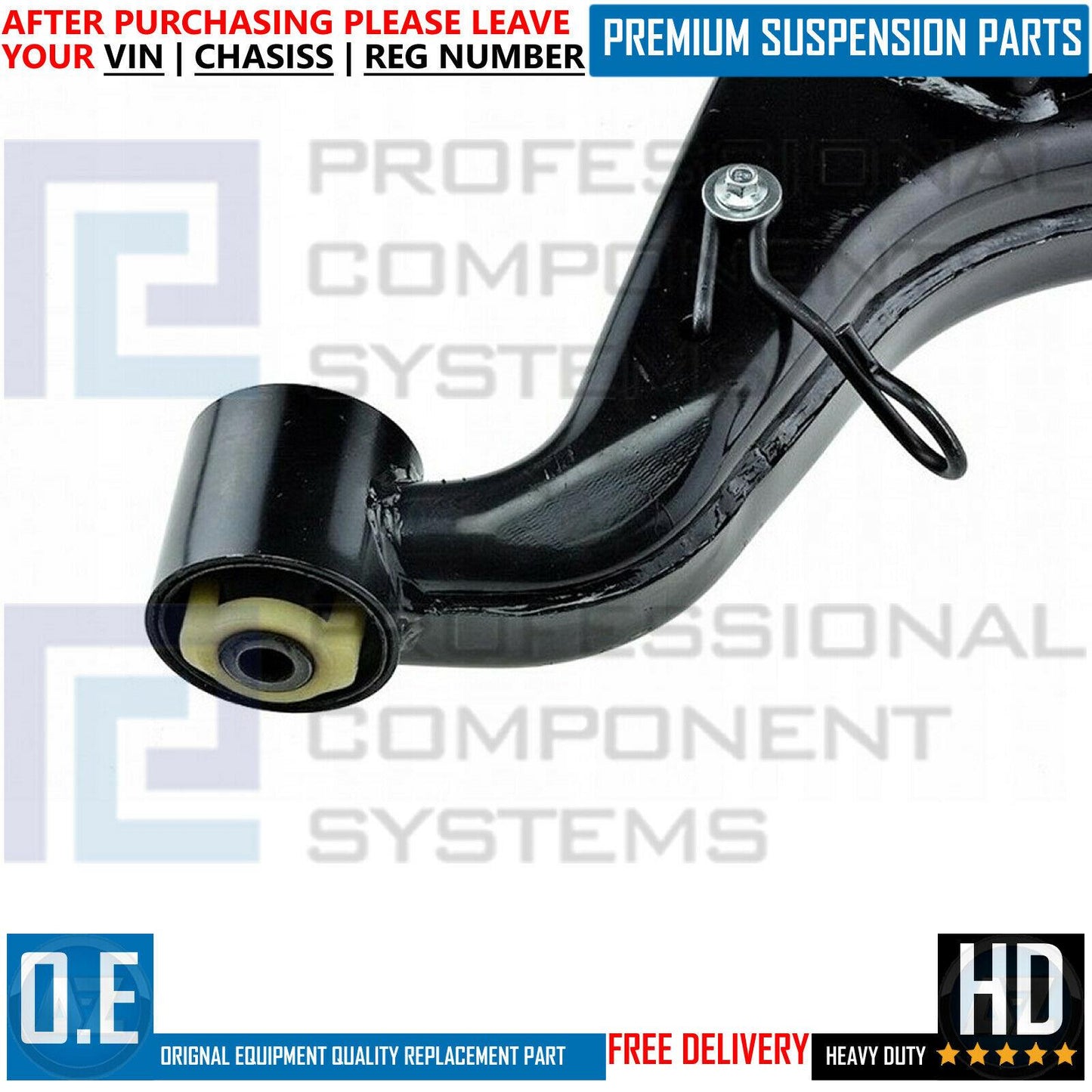 FOR LAND ROVER DISCOVERY MK3 MK4 REAR LOWER SUSPENSION WISHBONE CONTROL ARMS