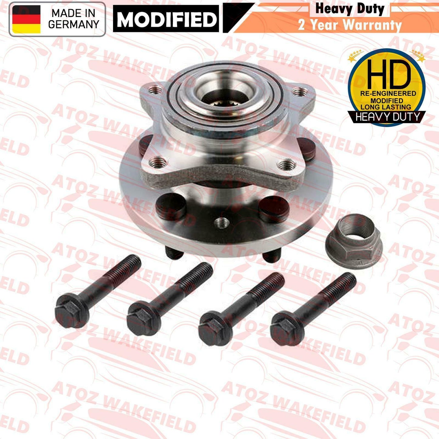 FOR LAND ROVER DISCOVERY RANGE ROVER SPORT FRONT WHEEL BEARING HUB KIT GERMANY
